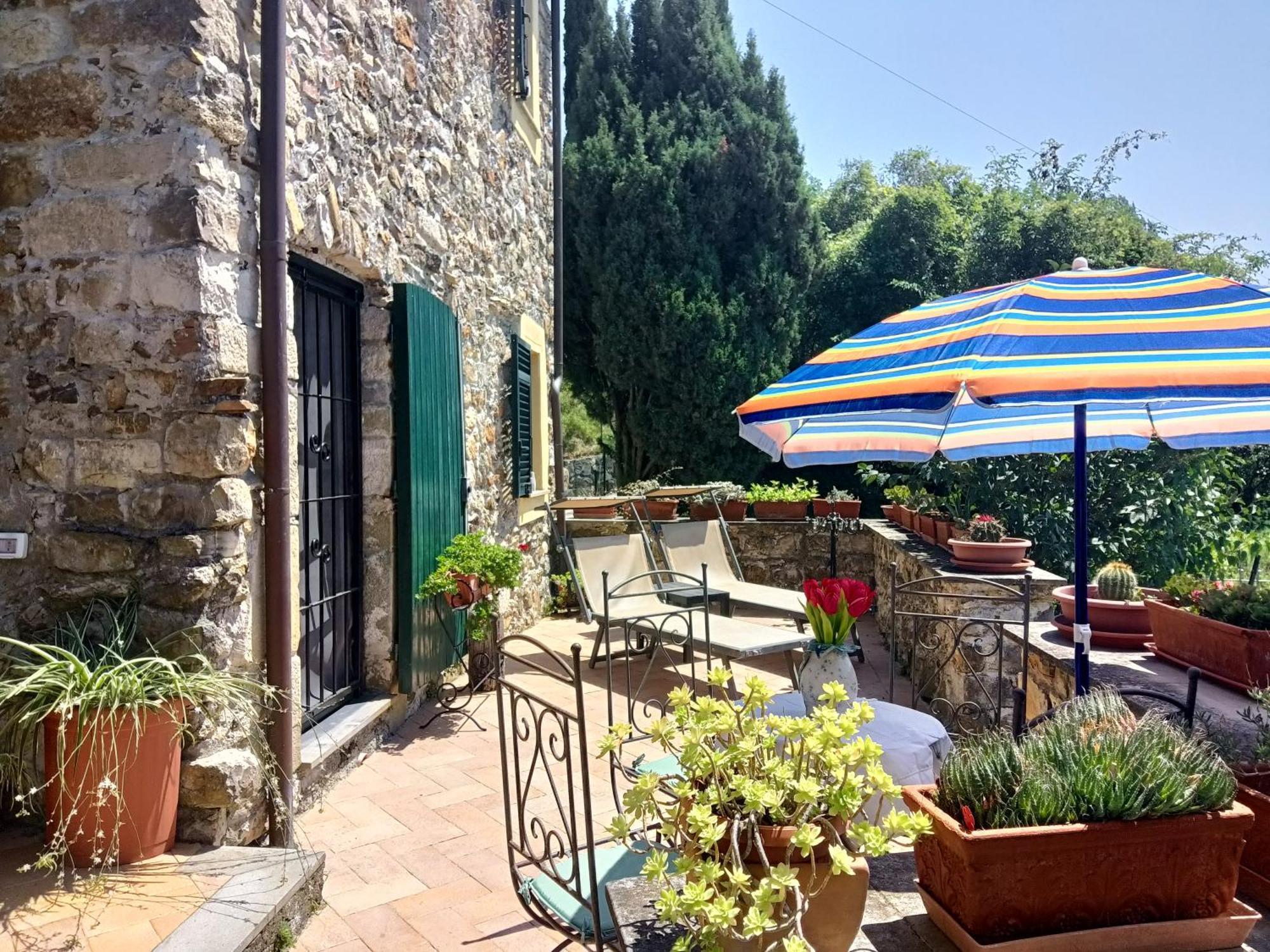 Villa Il Fontolo Ponzano Superiore Exterior foto